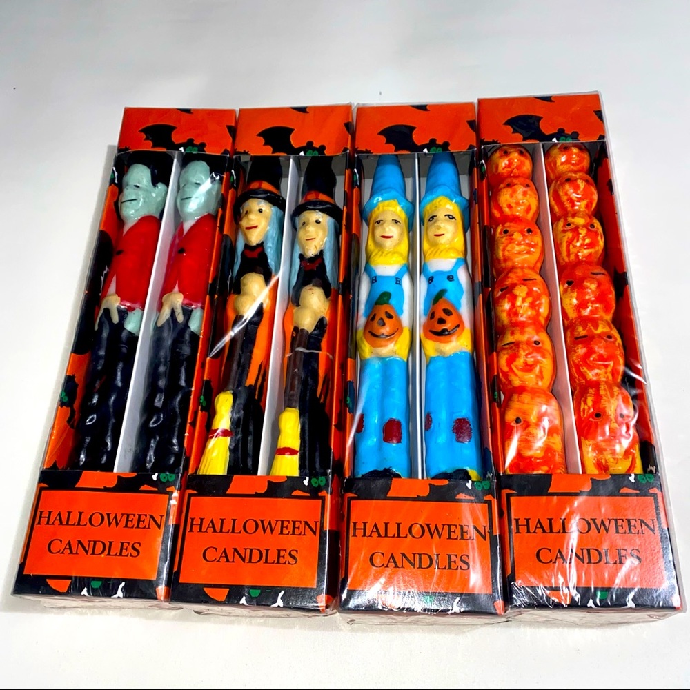 VINTAGE 1996 Halloween Candles